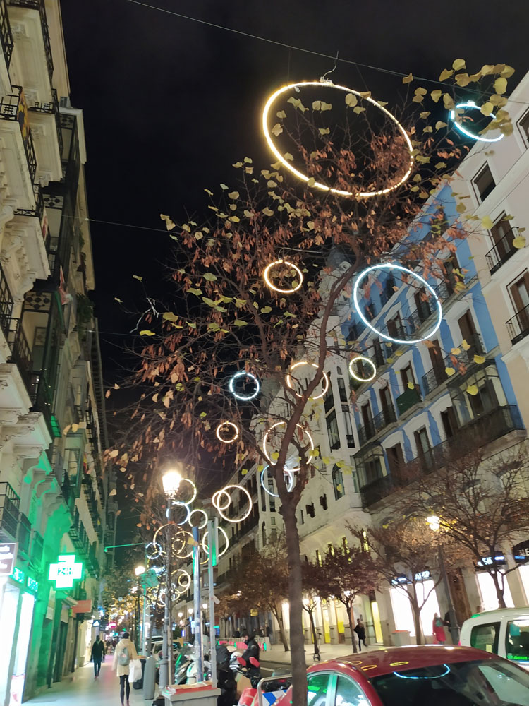 Luces de navidad 2020: calle mayor