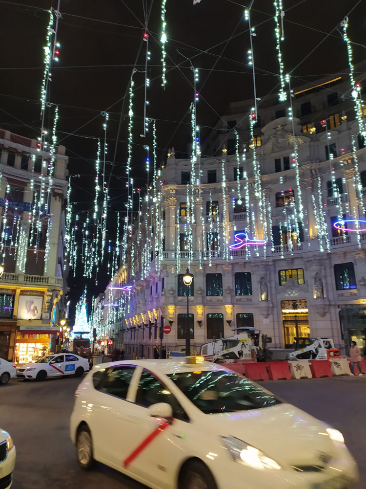 Luces de navidad 2020: plaza Canalejas
