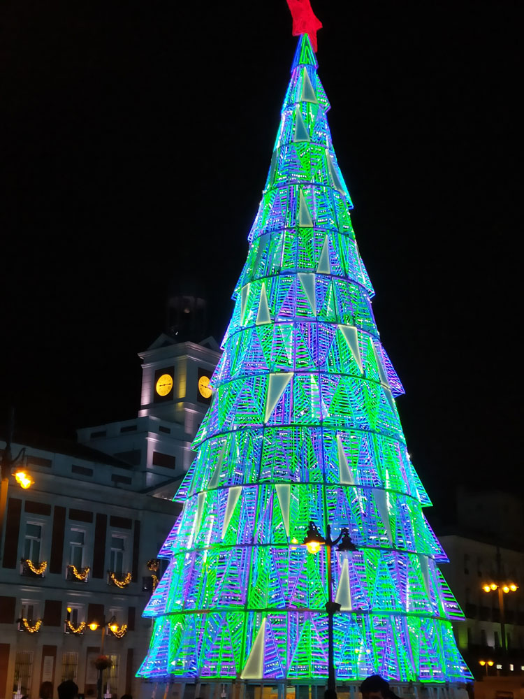 Luces de navidad 2020: sol