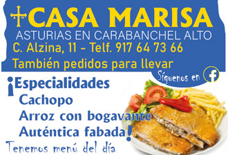 Restaurantes Asturiano Casa Marisa